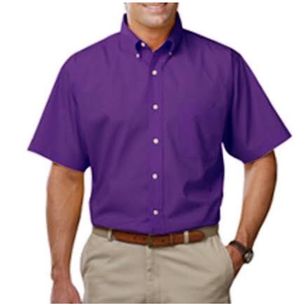 NWT Van Heusen Polo Purple Shirt
